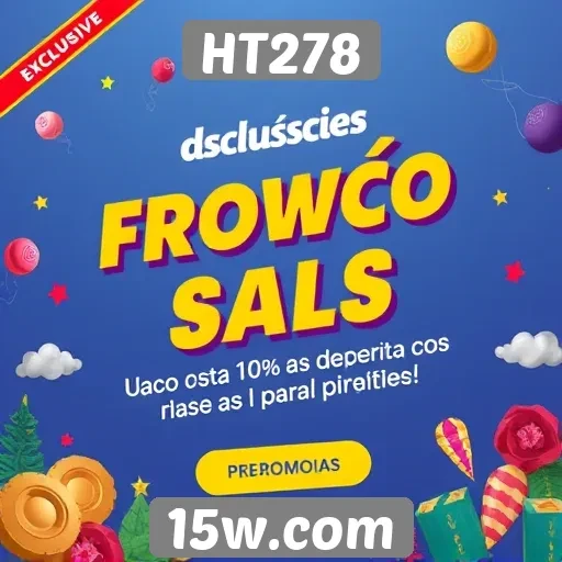 Plataforma HT278 oferece promoções exclusivas para usuários